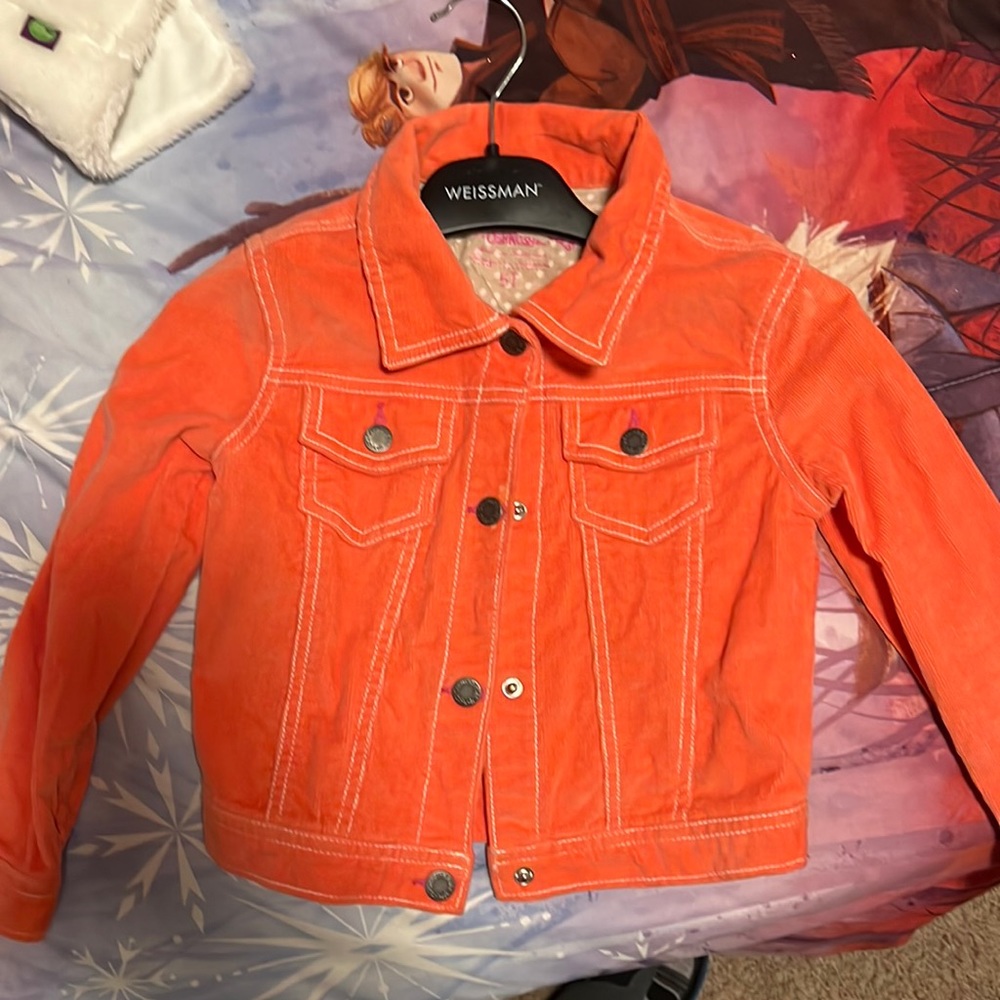 Orange size 5T Oshkosh corduroy jacket